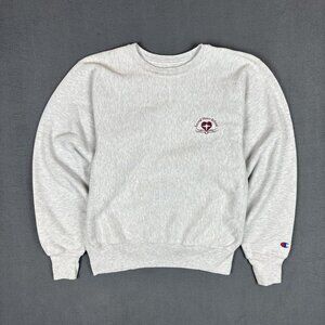 Champion Men's Grey Sweatshirt